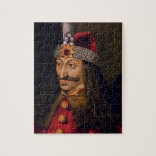 Vlad tepes Impaler Voivode porträtt Dracula histo Pussel