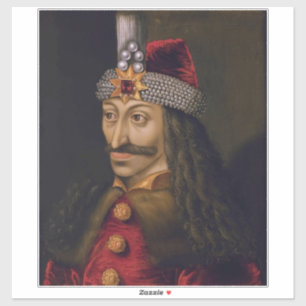 Vlad Tepes: Pfalaren, Dracula, Drakens Prins, Voiv Klistermärken
