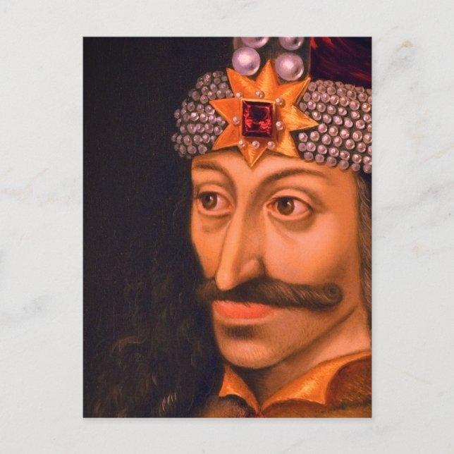 Vlad the Impaler - Dracula Vykort (Framsida)