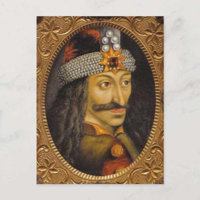 Vlad the Impaler Postcard Vykort (Framsida)