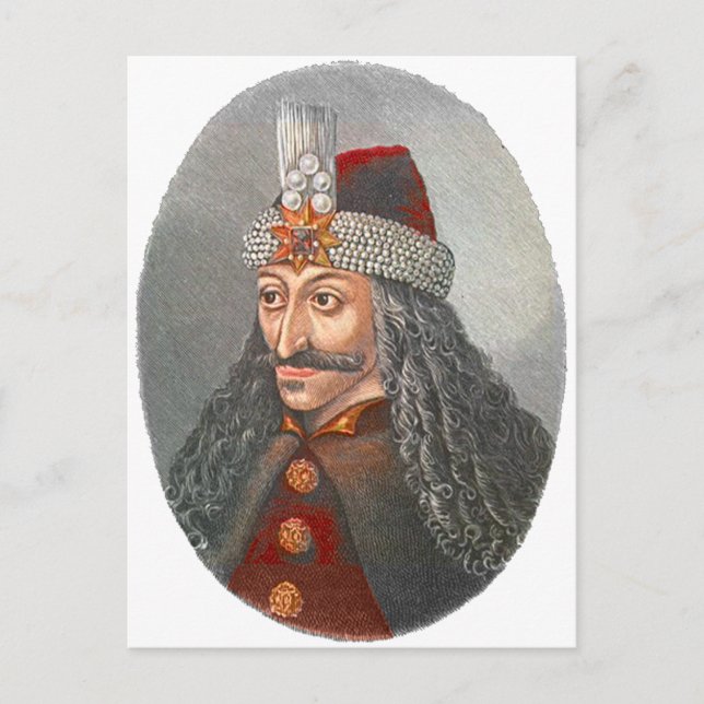 Vlad the Impaler Postcard Vykort (Framsida)