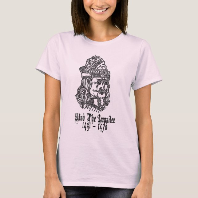 Vlad The Impaler Tee Shirt (Framsida)