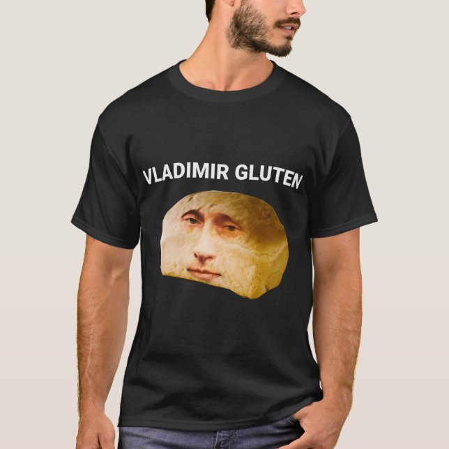 Vladimir Gluten Bread Dank Meme T Shirt (Framsida)