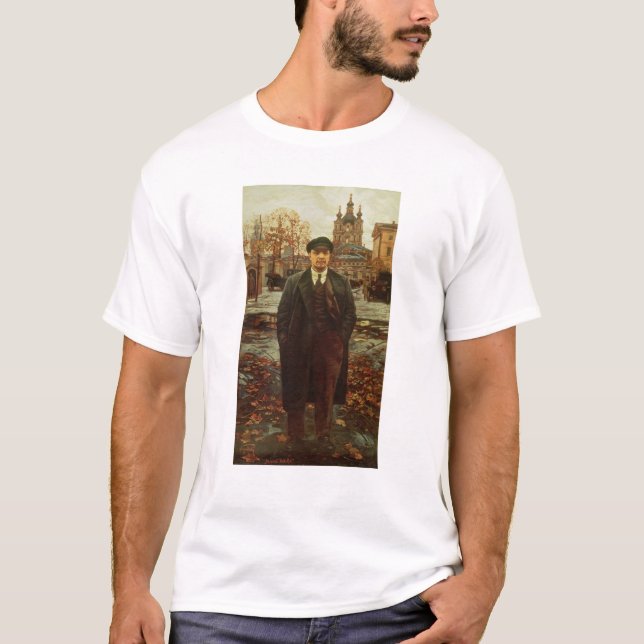 Vladimir Ilyich Lenin på Smolny, c.1925 Tee Shirt (Framsida)