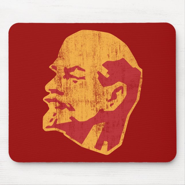 Vladimir Lenin cccpporträtt Musmatta (Framsidan)