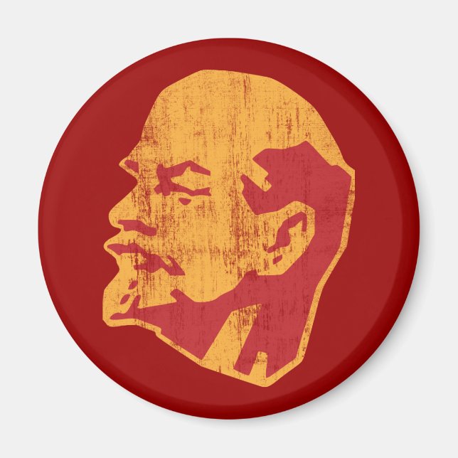 vladimir lenin ccp porträtt magnet (Framsidan)