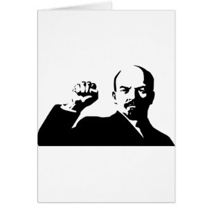 Vladimir Lenin Hälsningskort