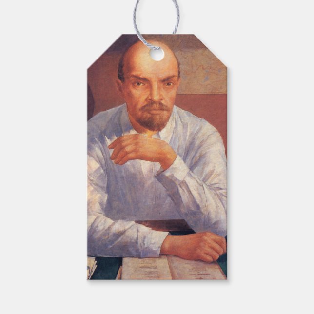 Vladimir Lenin (socialist) Presentetikett (Framsidan)