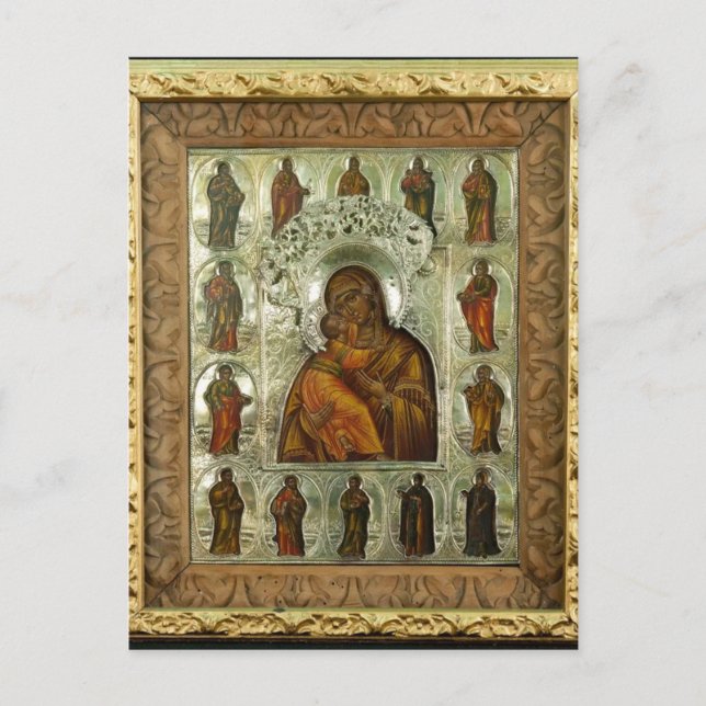 Vladimir Mor från gud Ortodox Christian Icon Vykort (Framsida)