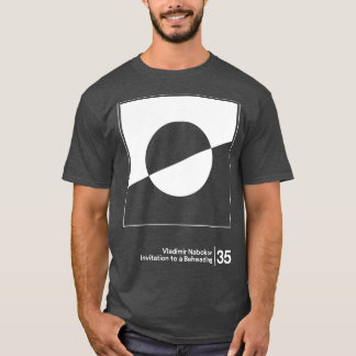 Vladimir Nabokov Minimalist Artwork Design T Shirt
