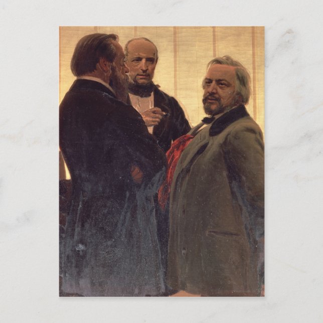 Vladimir Odoevsky Vykort (Framsida)