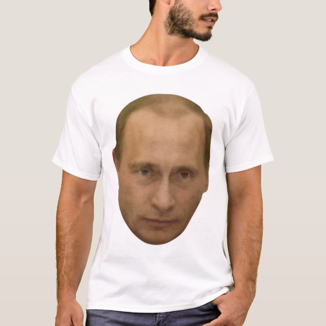 Vladimir Putin ANSIKTE Tee (Framsida)