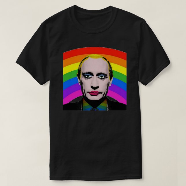 Vladimir Putin Gay Clown Essential T-Shirt (Design framsida)