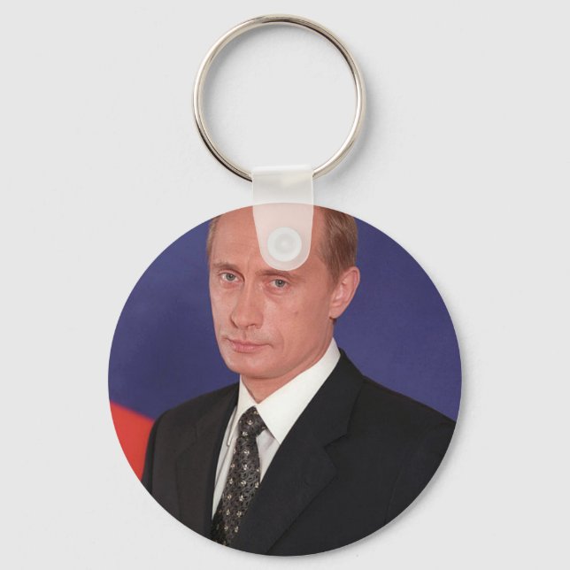 Vladimir Putin Gear Nyckelring (Framsida)