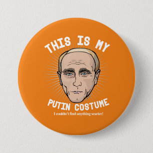 Vladimir Putin Halloween dräkt - jag kunde inte Knapp