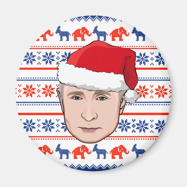 VLADIMIR PUTIN jul Magnet (Framsidan)