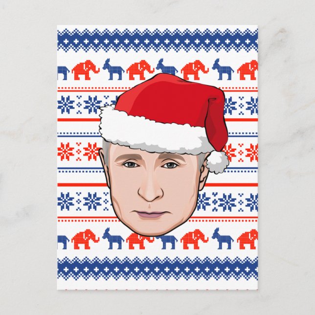 VLADIMIR PUTIN jul Vykort (Framsida)