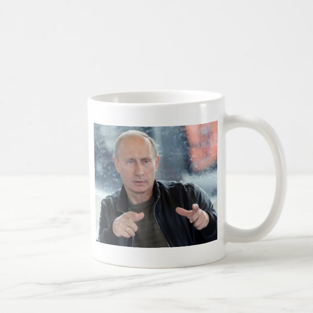 Vladimir Putin Kaffemugg (Höger)