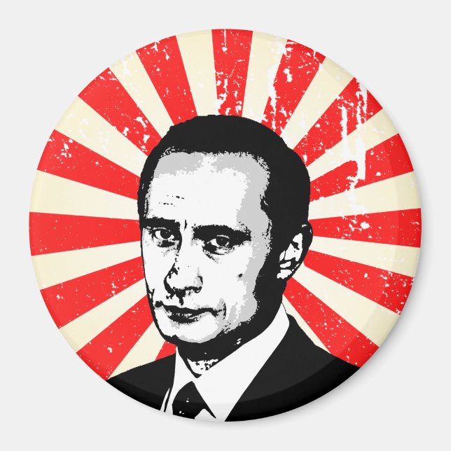 Vladimir Putin Magnet (Framsidan)