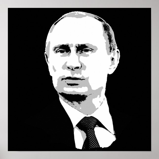 Vladimir Putin Poster (Framsidan)