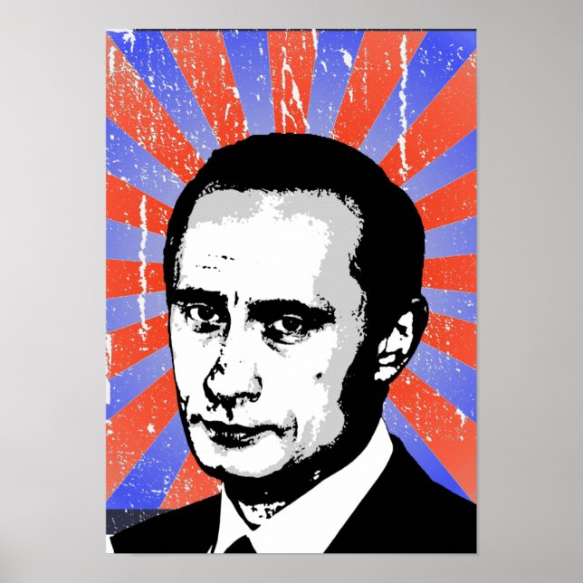 Vladimir Putin Poster (Framsidan)