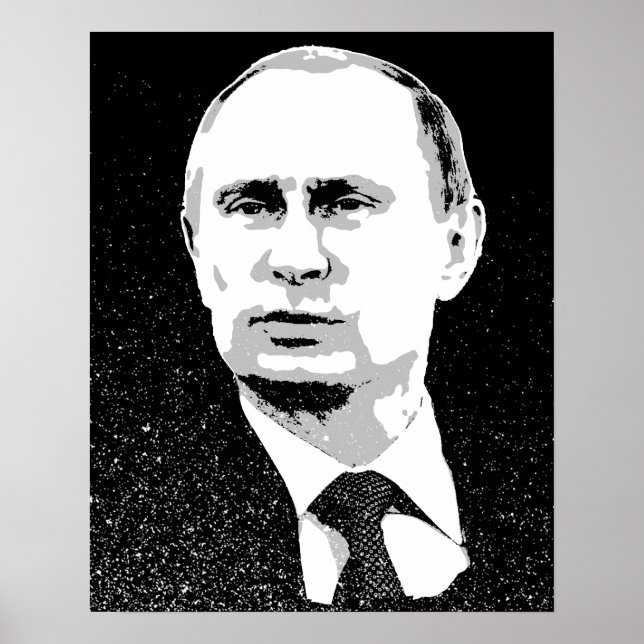 Vladimir Putin Poster (Framsidan)