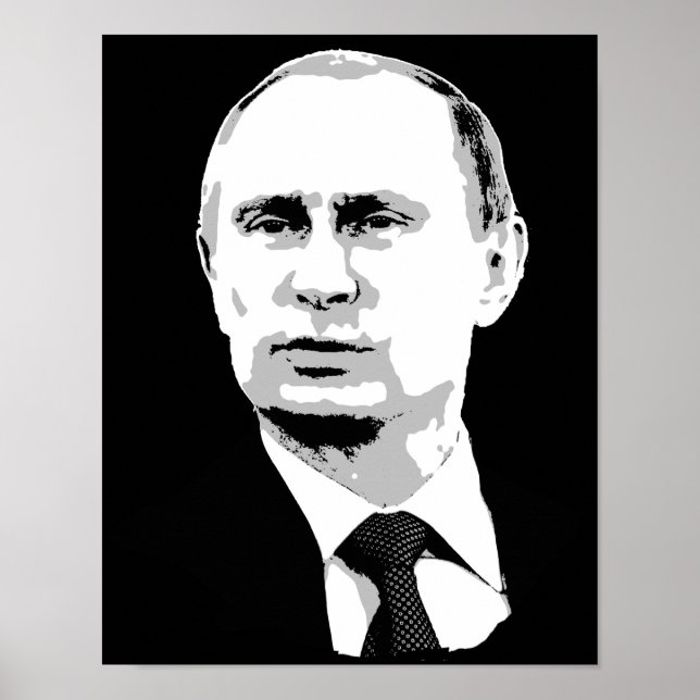 Vladimir Putin Poster (Framsidan)