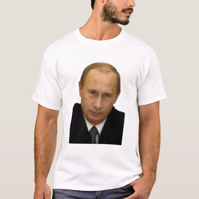 Vladimir Putin T Shirt (Framsida)