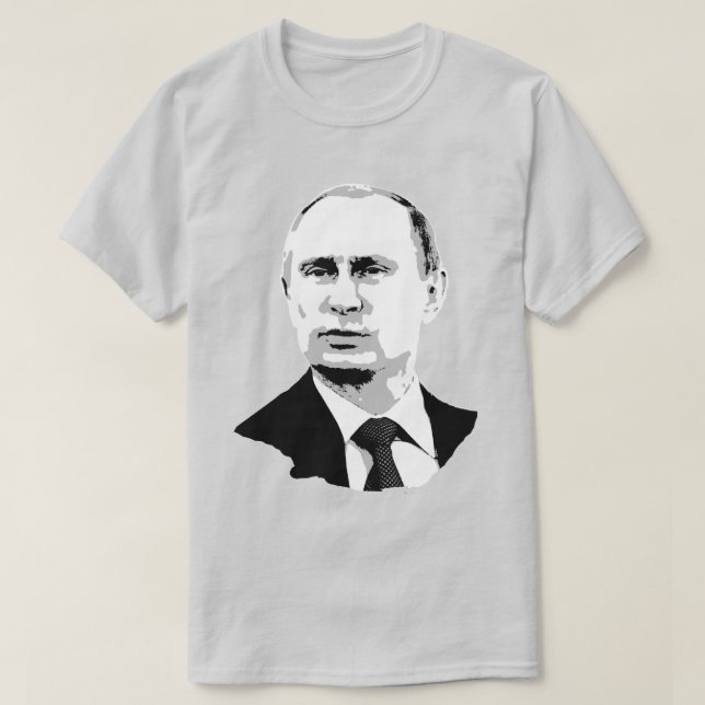 Vladimir Putin T Shirt (Design framsida)