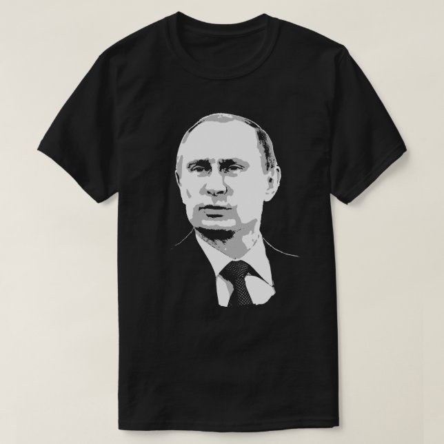 Vladimir Putin T Shirt (Design framsida)