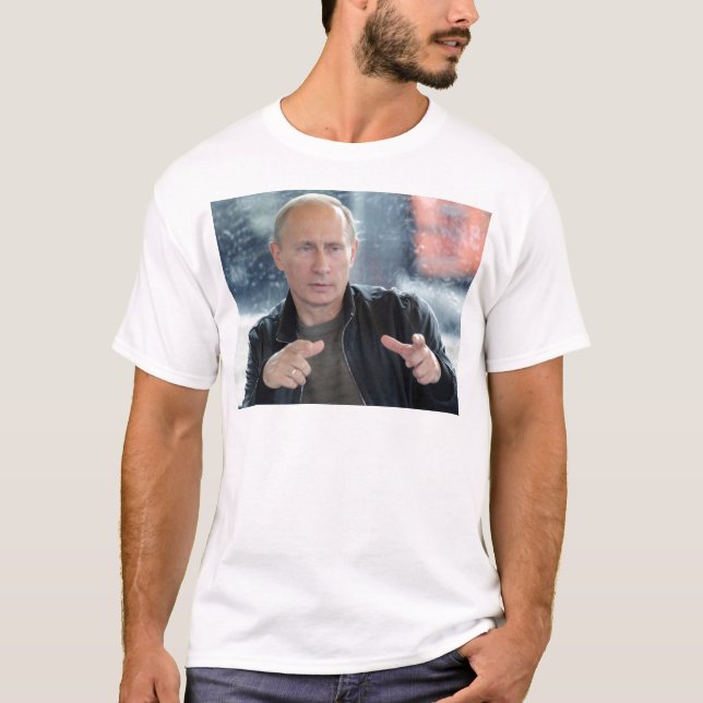 Vladimir Putin T-shirt (Framsida)