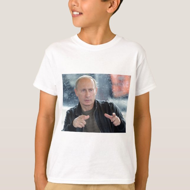 Vladimir Putin T Shirt (Framsida)