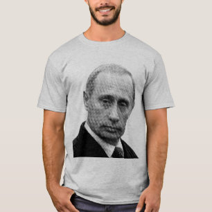 Vladimir Putin (tidningstryck) Tee