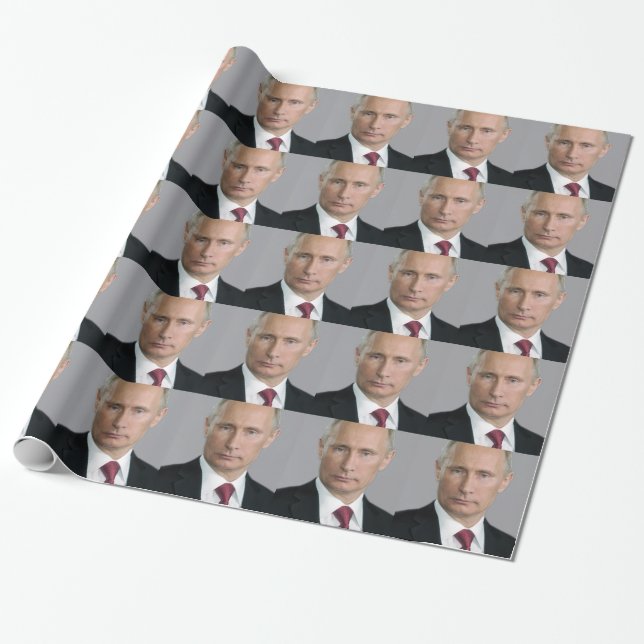 Vladimir Putin utrustar Presentpapper (Utrullad)