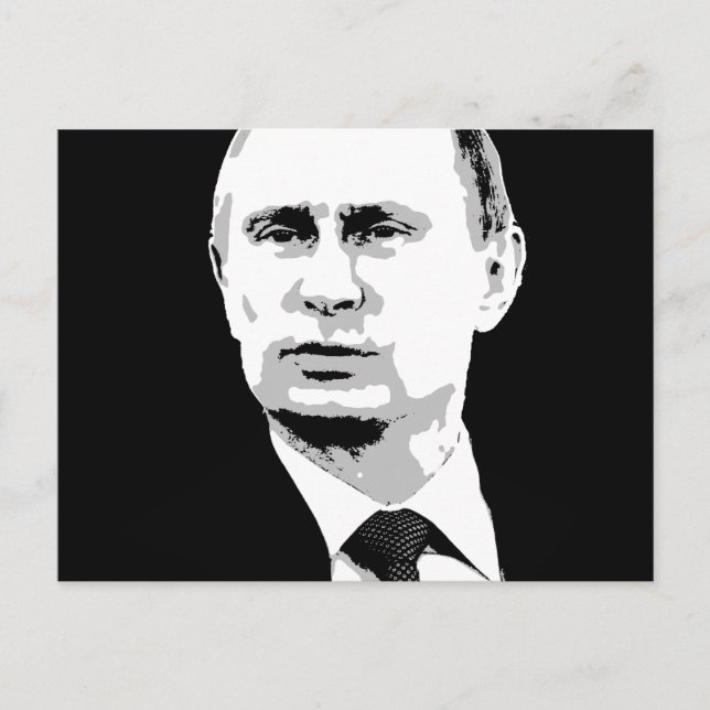 Vladimir Putin Vykort (Framsida)