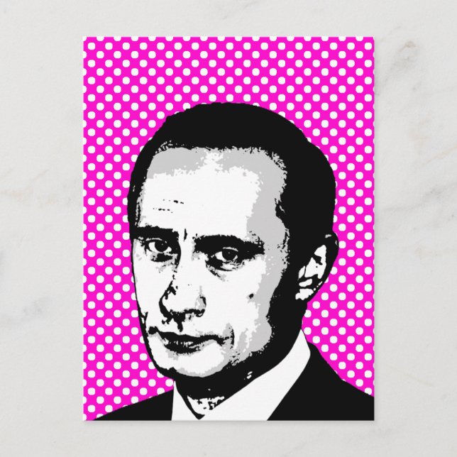 Vladimir Putin Vykort (Framsida)
