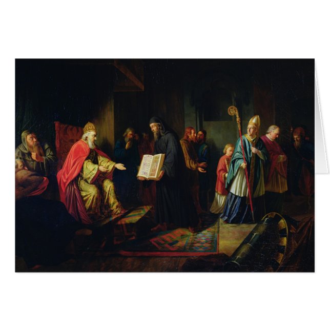 Vladimir Svyatoslavich underbaren Hälsningskort (Framsidan Horizontal)