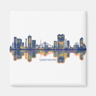 Vladivostok Skyline Magnet