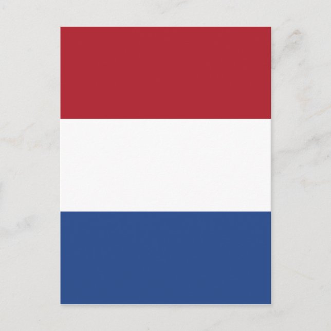 Vlag van Nederland - Nederländernas Flagga Vykort (Framsida)