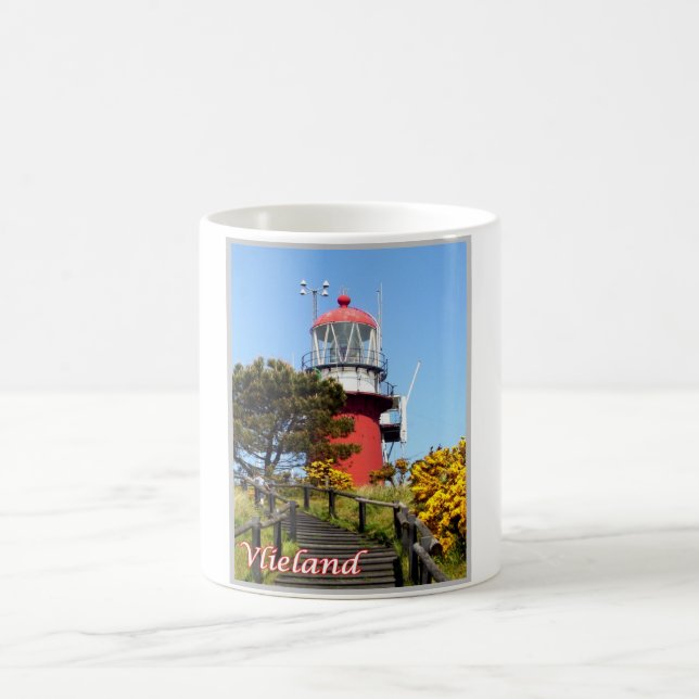 Vlieland - Frisiska öarna - Nederländerna - Kaffemugg (Center)