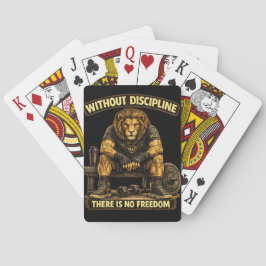 VLLC Without Discipline There Is No Freedom Gym Casinokort