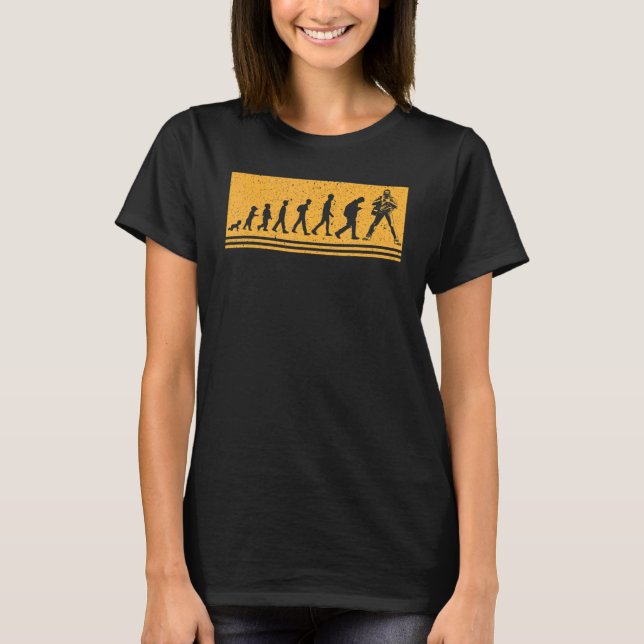 VLoggning Evolution Social Media Innehåll Creator  T Shirt (Framsida)