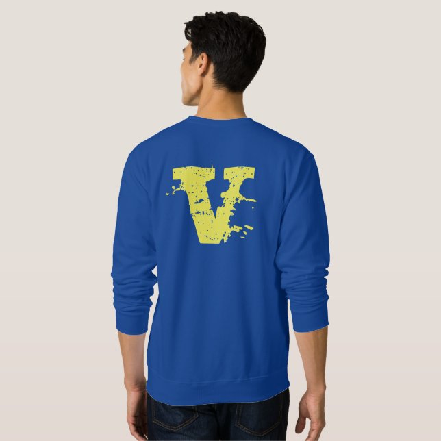 vlone lång ärmad tröja (Hel baksida)