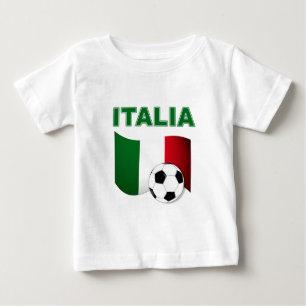 vm 2010 för italia fotbollfotboll t shirt