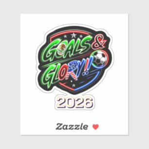 VM 2026 Celebrera T-Shirt Klistermärken