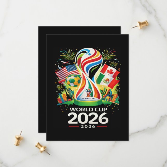 VM 2026 fotbollsturnering Spara Datumet (Fram/Back In Situ)