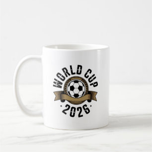 VM 2026 ⚽ – Global Fotbollsfankultur Kaffemugg