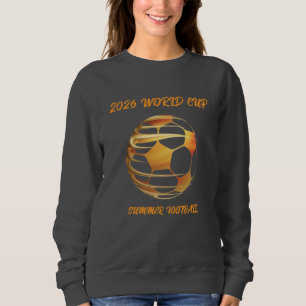 VM 2026 Guld Trophy Hoodie Tröja