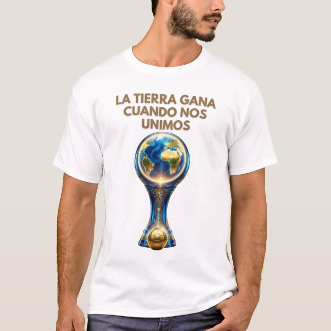 VM 2026 - Jorden Vinner T Shirt (Framsida)