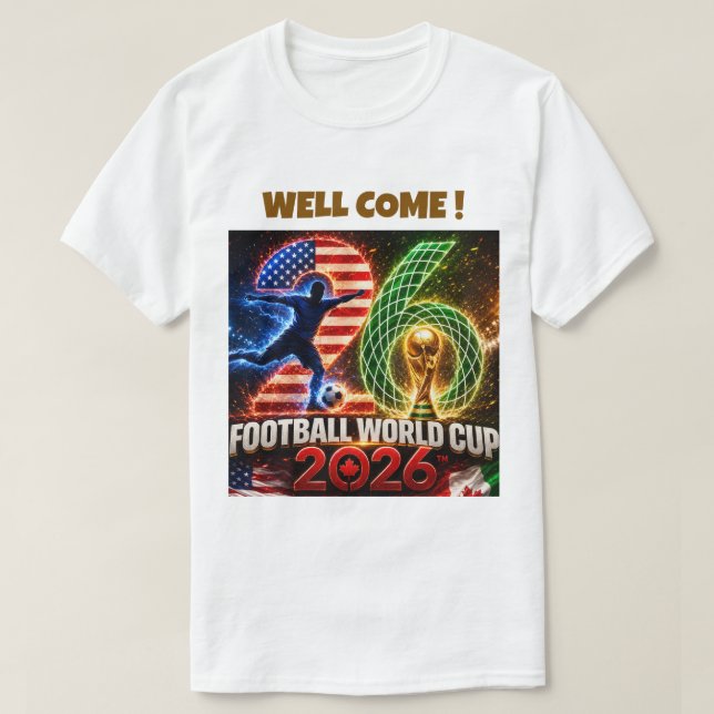 VM 2026 T SHIRT (Design framsida)